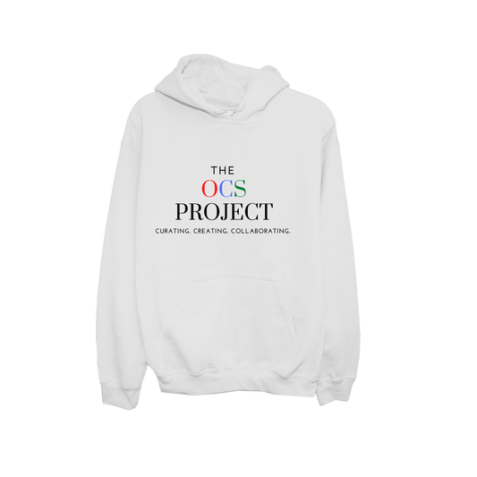 OCS Project Logo and Curate Create Collaborate Hoodie